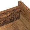 vidaXL Couverture de vis auto-adh&eacute;sive 2 pcs Bois ancien &Oslash; 20 x 0,5 mm