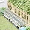 vidaXL Couverture v&eacute;g&eacute;tale avec &oelig;illets 1x4 m PVC