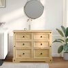 vidaXL Commode Corona 112x48x91 cm bois massif de pin
