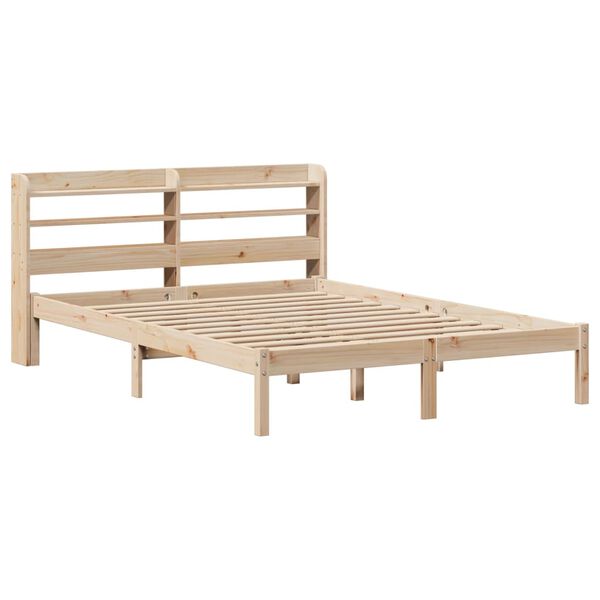 vidaXL Cadre de lit sans matelas 150x200 cm bois de pin massif