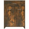 vidaXL Armoire de bain Ch&ecirc;ne fum&eacute; 60x33x80 cm Bois d'ing&eacute;nierie