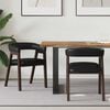 vidaXL Chaises de salle &agrave; manger 2 pcs Marron Clair 54 x 57 x 73 cm