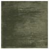 vidaXL Tapis HUARTE &agrave; poils courts doux lavable vert for&ecirc;t 160x160 cm