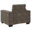 vidaXL | Fauteuil | avec coussin Gris fonc&eacute; Cuir synth&eacute;tique