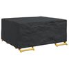 vidaXL Housse pour meubles Uni Noir 200 x 165 x 80 cm 420D