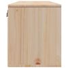 vidaXL Armoire murale 100x30x35 cm Bois de pin massif