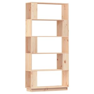 vidaXL Biblioth&egrave;que/S&eacute;parateur de pi&egrave;ce 80x25x163,5 cm Pin solide