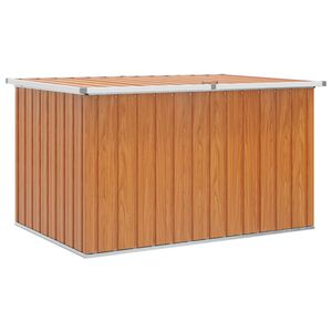 vidaXL Bo&icirc;te de Rangement Ext&eacute;rieure Acier galvanis&eacute; 150 x 101 x 91 cm