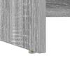 vidaXL Bureau Gris Sonoma 120,5 x 44 x 88,5 cm Bois d'ing&eacute;nierie