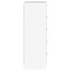 vidaXL Commode Blanc 60x36x103 cm Bois d'ingénierie