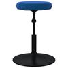 vidaXL Chaises &agrave; manger lot de 4 Bleu Velours