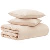 vidaXL Ensemble de Duvet 2 pc 200 x 240 cm Toutes saisons Beige