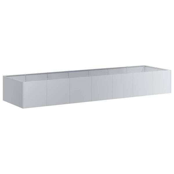 vidaXL Jardini&egrave;re 280x80x40 cm acier galvanis&eacute;