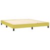 vidaXL Sommier &agrave; lattes de lit avec matelas Vert 180x200 cm Tissu
