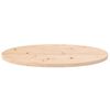 vidaXL Plateau de table 80x40x2,5 cm Bois massif Pin Ovale