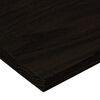 vidaXL Marches d'escalier 16 pcs marron fonc&eacute; 100x25x2 cm ch&ecirc;ne massif