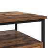 vidaXL Cabinet de chevet avec tiroir 2 pcs Bois ancien 40 x 42 x 56 cm