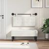 vidaXL T&ecirc;te de lit suspendue Blanc 100 x 55 x 5 cm Simili cuir
