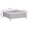 vidaXL Couvercle de base de parasol beige 70x70x25 cm