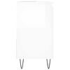 vidaXL Armoire de salle de bain blanc brillant 65x33x60 cm