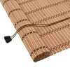 vidaXL Store enrouleur Nature 80 x 160 cm Bambou