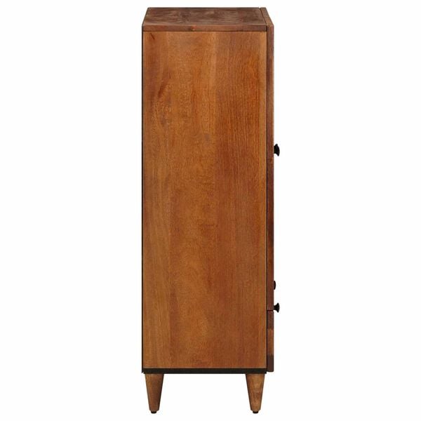 vidaXL Haut Armoire Noyer 60 x 33,5 x 100 cm Bois de mangue massif