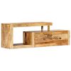 vidaXL Meuble TV 120x30x40 cm Bois massif de manguier