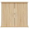 vidaXL Support d'aquarium Ch&ecirc;ne Sonoma 81x36x73 cm Bois d'ing&eacute;nierie