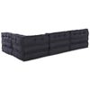 vidaXL Canap&eacute; modulaire 4 pcs Anthracite tissu