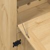 vidaXL Armoire &agrave; vin Corona 97x45x114 cm bois de pin massif