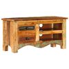 vidaXL Meuble TV 80x30x40 cm Bois de r&eacute;cup&eacute;ration massif