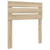 vidaXL Cadre de lit Ch&ecirc;ne Sonoma 90 x 200 cm Pin massif