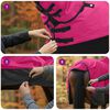 vidaXL Couverture &Eacute;quine Rose et Noir 165 cm Polyester