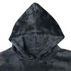 vidaXL Sweat &agrave; capuche couverture Bleu marine l Flanelle