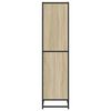 vidaXL Biblioth&egrave;que ch&ecirc;ne sonoma 40x35x139 cm bois d'ing&eacute;nierie