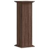 vidaXL Support pour plantes ch&ecirc;ne brun 33x33x100 cm bois d'ing&eacute;nierie