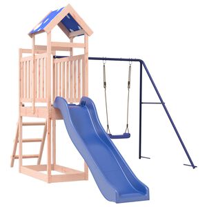 vidaXL Aire de jeux d'ext&eacute;rieur bois massif de douglas