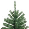 vidaXL Sapin de No&euml;l artificiel &agrave; charni&egrave;res avec support vert 240 cm