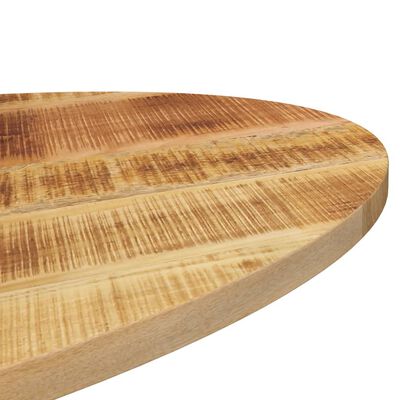 vidaXL Dessus de table 80x40x2,5 cm ovale bois massif de manguier