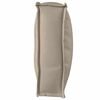 vidaXL Coussin Taupe 120 x 40 x 12 cm Tissu Oxford