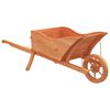 vidaXL Jardini&egrave;re brouette 128x45,5x43 cm bois de sapin massif