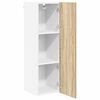 vidaXL Armoire suspendue avec stockage Ch&ecirc;ne Sonoma 30 x 31 x 100 cm
