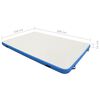 vidaXL Pont flottant gonflable Bleu et blanc 200x150x15 cm