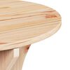 vidaXL Table basse 2 pcs Naturel Bois massif en pin