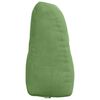 vidaXL Coussin de Dos Vert clair 80 x 24 x 50 cm Velours
