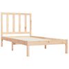 vidaXL Cadre de lit sans matelas bois massif de pin 100x200 cm