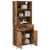 vidaXL Haut Armoire Bois ancien 69,5 x 34 x 180 cm Bois d'ing&eacute;nierie