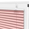 vidaXL Store pliss&eacute; rose 110x150 cm largeur du tissu 109,4cm polyester
