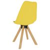 vidaXL Ensemble de salle &agrave; manger 7 pcs Jaune et noir