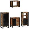 vidaXL Ensemble de mobilier de salle de bain 4 pcs Bois Recycl&eacute; Solide